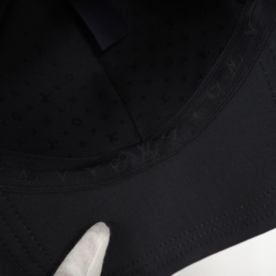 ★3日以内返品可★ 極美品 LOUIS VUITTON ルイ・ヴィトン コットン キャップ LVシグネチャー ブルーマリーヌ M | LOUIS VUITTON | 07