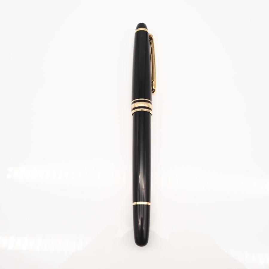 ★3日以内返品可★ 美品 MONTBLANC モンブラン マイスターシュテュック 万年筆 K14 4810 万年筆 ブラック ゴールド ゴールド ユニセックス MONTBLANC（モンブラン） ☆3日以内返品可☆ 美品 マイ