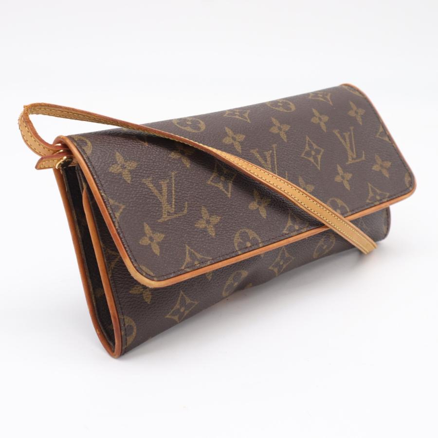 【LOUIS VUITTON】モノグラムポシェットツイン LOUIS VUITTON（ルイ・ヴィトン） ☆3日以内返品可☆ モノグラム