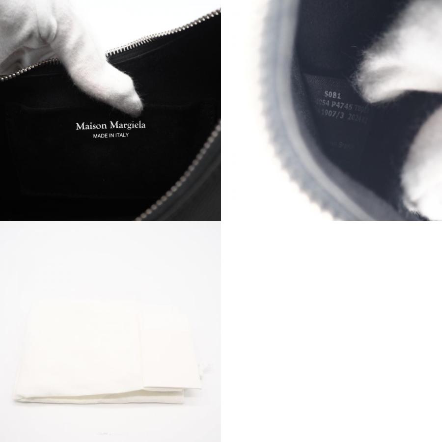 ★3日以内返品可★ 未使用 MAISON MARGIELA メゾンマルジェラ カーフレザー Snatched ショルダーバッグ |  | 09