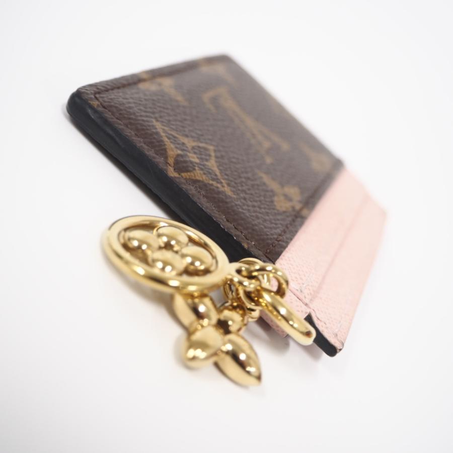 ★3日以内返品可★ 美品 LOUIS VUITTON ルイ・ヴィトン モノグラム カードケース ポルトカルト LVチャーム | LOUIS VUITTON | 04