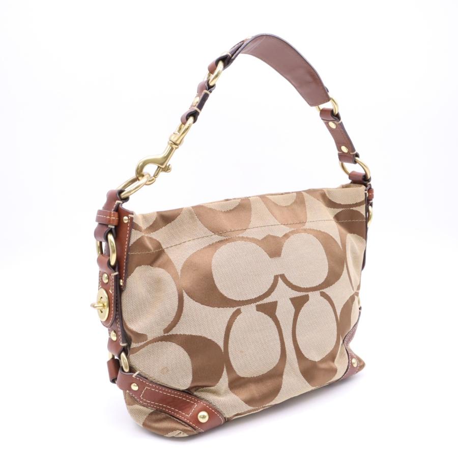 COACH（コーチ） ☆3日以内返品可☆ シグネチャー カーリー ショルダー