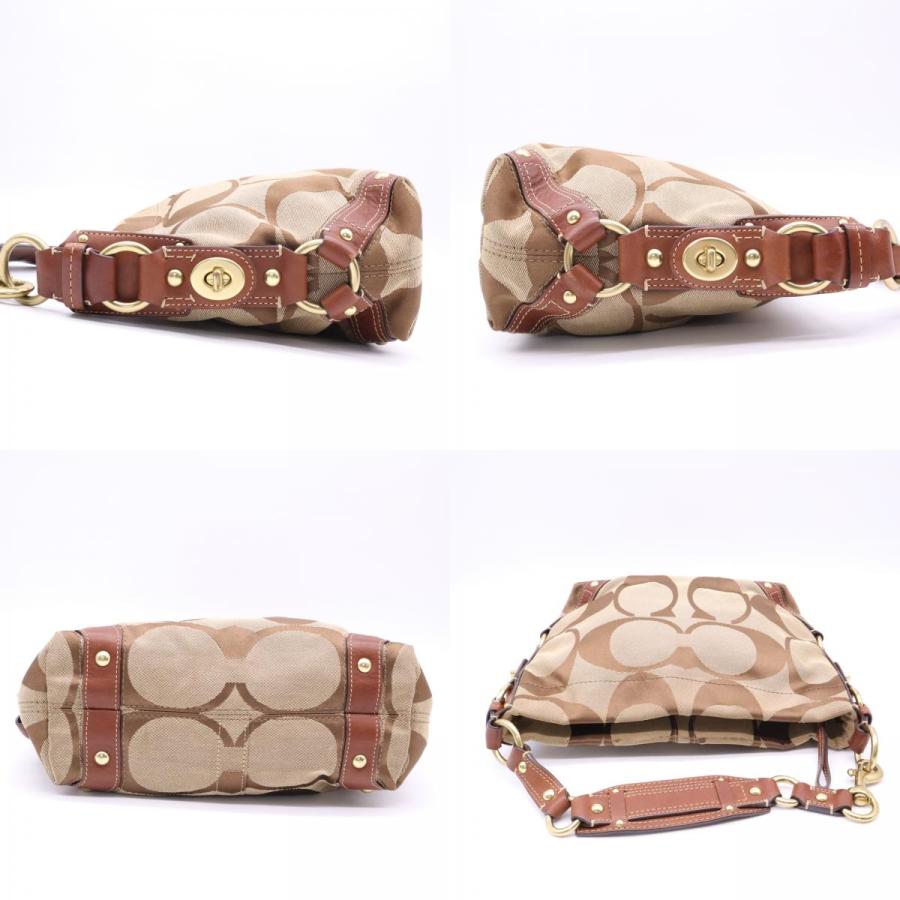 COACH（コーチ） ☆3日以内返品可☆ シグネチャー カーリー ショルダー