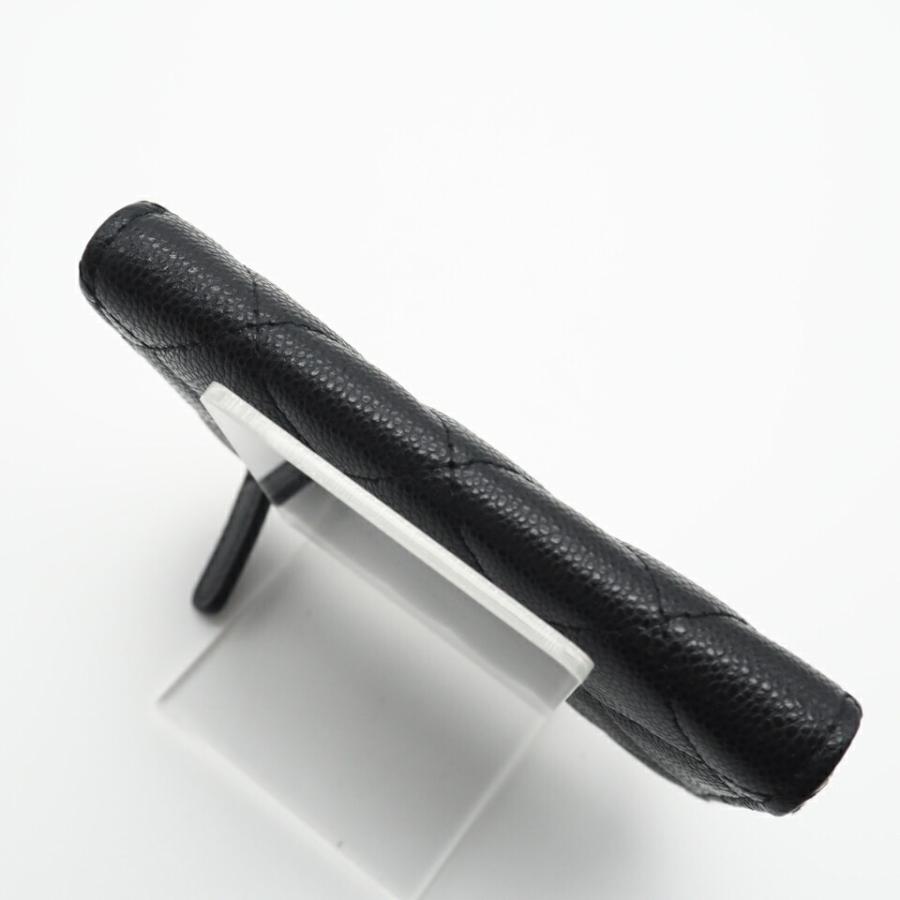 ★3日以内返品可★ 美品 CHANEL シャネル キャビアスキン ココマーク マトラッセ コインケース AP0221 | CHANEL | 04