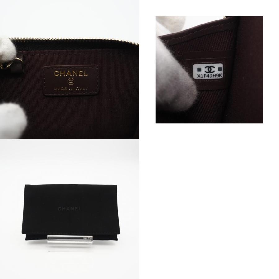 ★3日以内返品可★ 美品 CHANEL シャネル キャビアスキン ココマーク マトラッセ コインケース AP0221 | CHANEL | 09