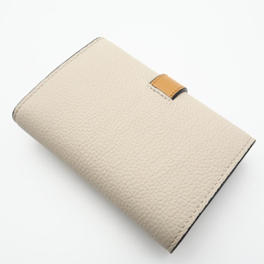 ★3日以内返品可★ 美品 LOEWE ロエベ ソフトカーフレザー スモール バーティカル ウォレット ライトオーツ ハニー | LOEWE | 02
