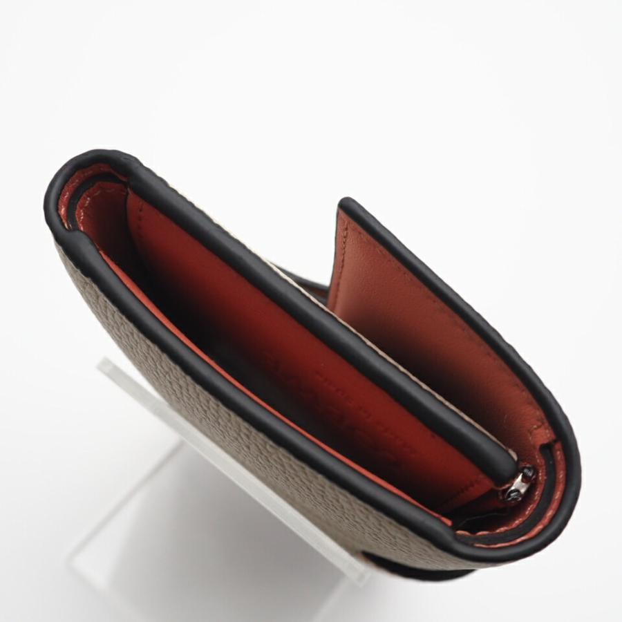 ★3日以内返品可★ 美品 LOEWE ロエベ ソフトカーフレザー スモール バーティカル ウォレット ライトオーツ ハニー | LOEWE | 06