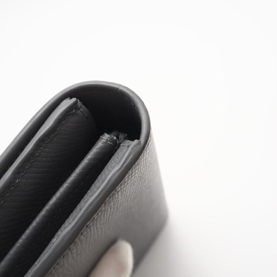 ★3日以内返品可★ 美品 CELINE セリーヌ グレインドカーフスキン ラージフラップウォレット 10B563BEL 長財布 | CELINE | 07