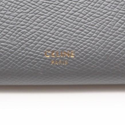 ★3日以内返品可★ 美品 CELINE セリーヌ グレインドカーフスキン ラージフラップウォレット 10B563BEL 長財布 | CELINE | 08