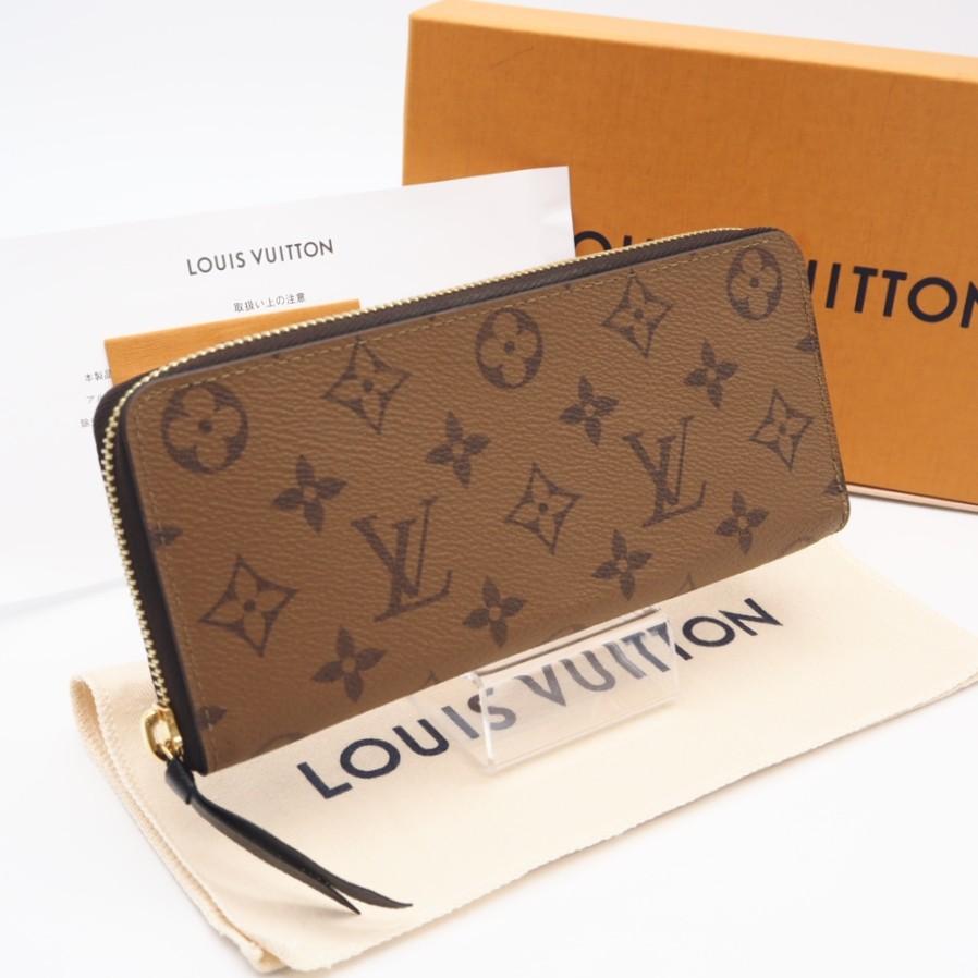 IC搭載 【極美品】ルイヴィトン リバース　ポルトフォイユ・クレマンス LOUIS VUITTON（ルイ・ヴィトン） ☆3日以内返品可☆ 極美品 リバース