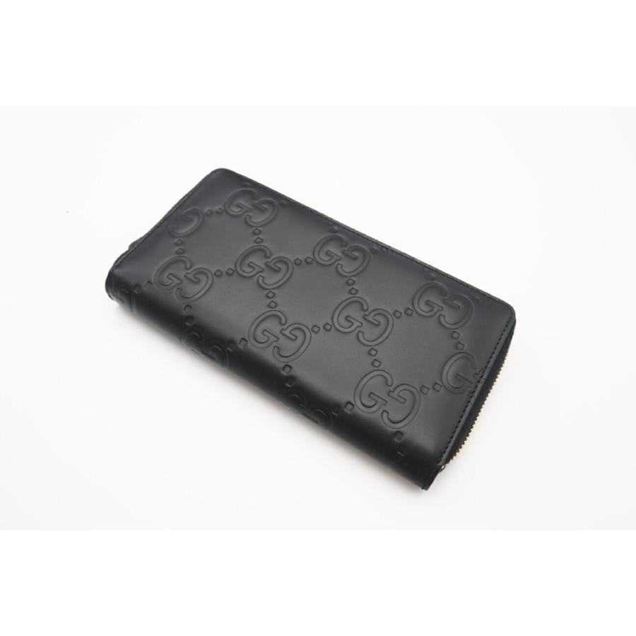 ★3日以内返品可★ 美品 GUCCI グッチ GG レザー ジップアラウンドウォレット 795176 長財布 ブラック レザー | GUCCI | 02