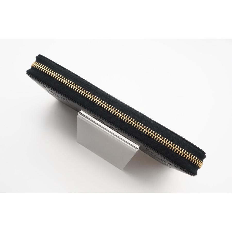 ★3日以内返品可★ 美品 GUCCI グッチ GG レザー ジップアラウンドウォレット 795176 長財布 ブラック レザー | GUCCI | 04