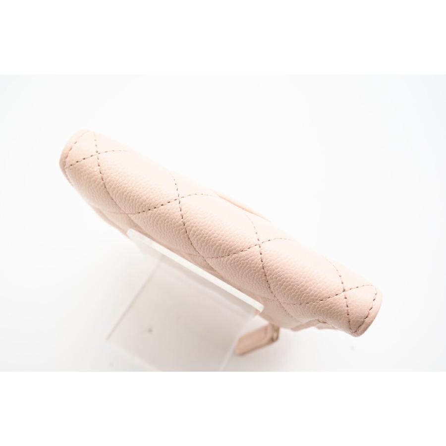 ★3日以内返品可★ 極美品 CHANEL シャネル カーフスキン マトラッセ クラシック スモール フラップ ウォレット | CHANEL | 05