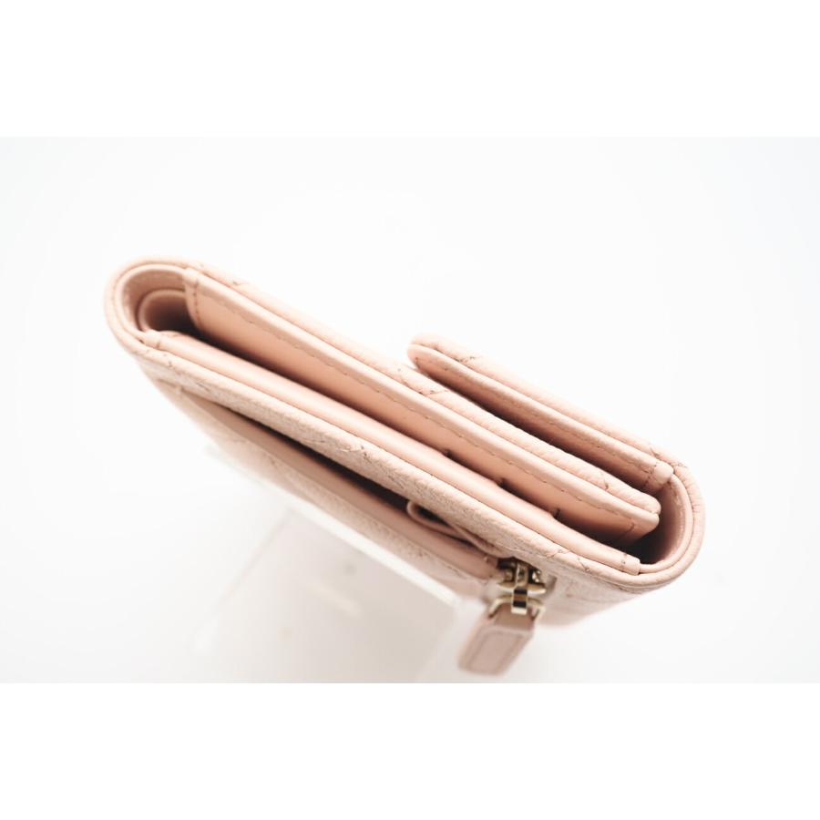 ★3日以内返品可★ 極美品 CHANEL シャネル カーフスキン マトラッセ クラシック スモール フラップ ウォレット | CHANEL | 07