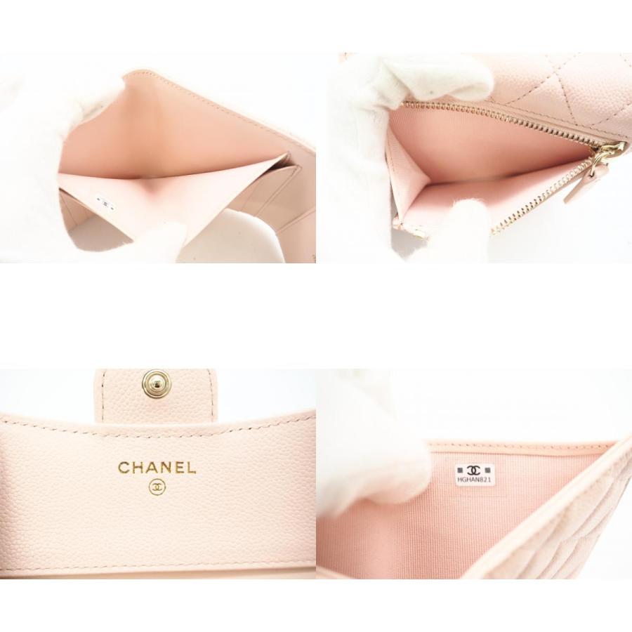 ★3日以内返品可★ 極美品 CHANEL シャネル カーフスキン マトラッセ クラシック スモール フラップ ウォレット | CHANEL | 09