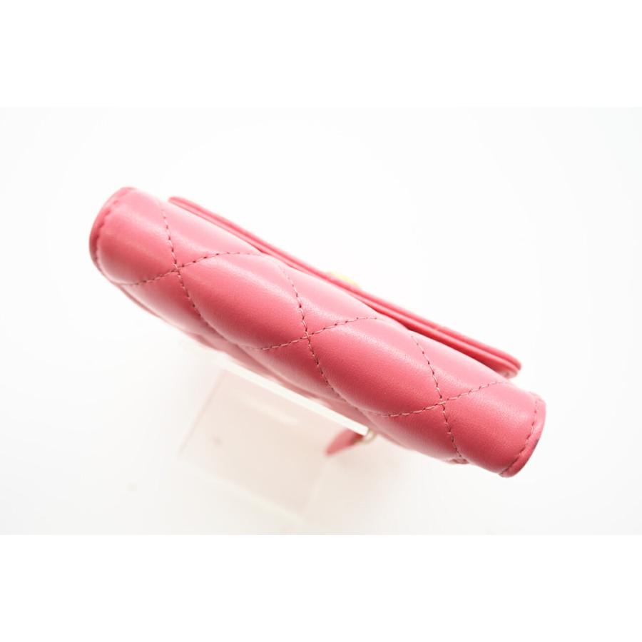 ★3日以内返品可★ 極美品 CHANEL シャネル ラムスキン マトラッセ ハートココ スモール フラップ ウォレット | CHANEL | 05