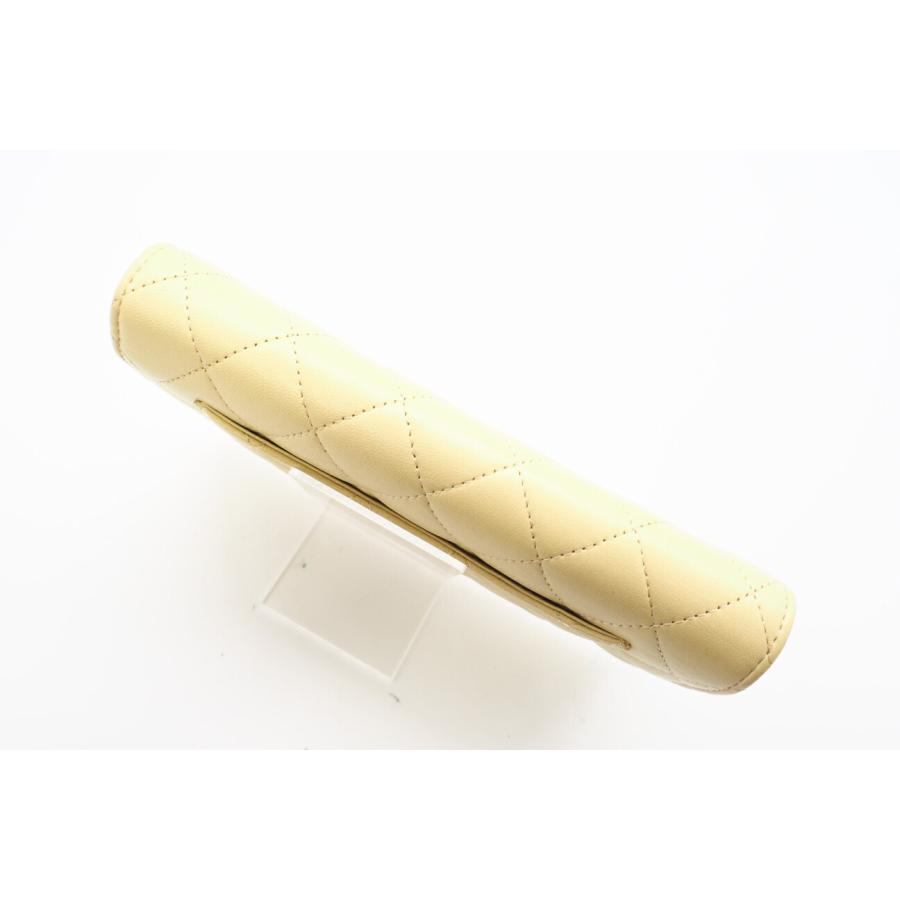 ★3日以内返品可★ 極美品 CHANEL シャネル ラムスキン マトラッセ クラシック ロング フラップ ウォレット | CHANEL | 04