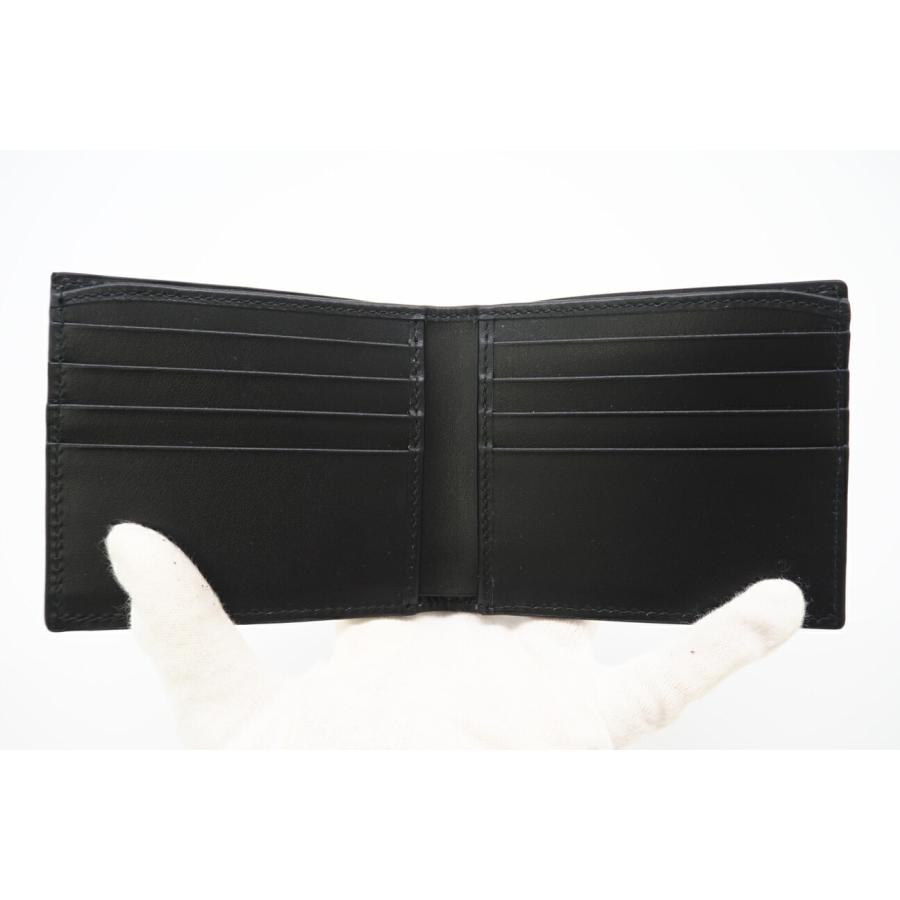 ★3日以内返品可★ 極美品 GUCCI グッチ ジャンボGG レザー 二つ折りウォレット 739475 二つ折り財布 ブラック | GUCCI | 08