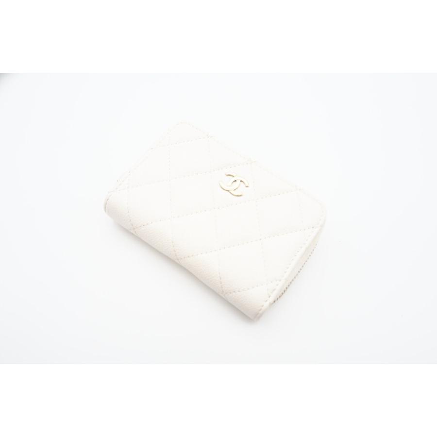 ★3日以内返品可★ 美品 CHANEL シャネル キャビアスキン クラシック ジップ コインパース AP0216 コインケース | CHANEL | 02