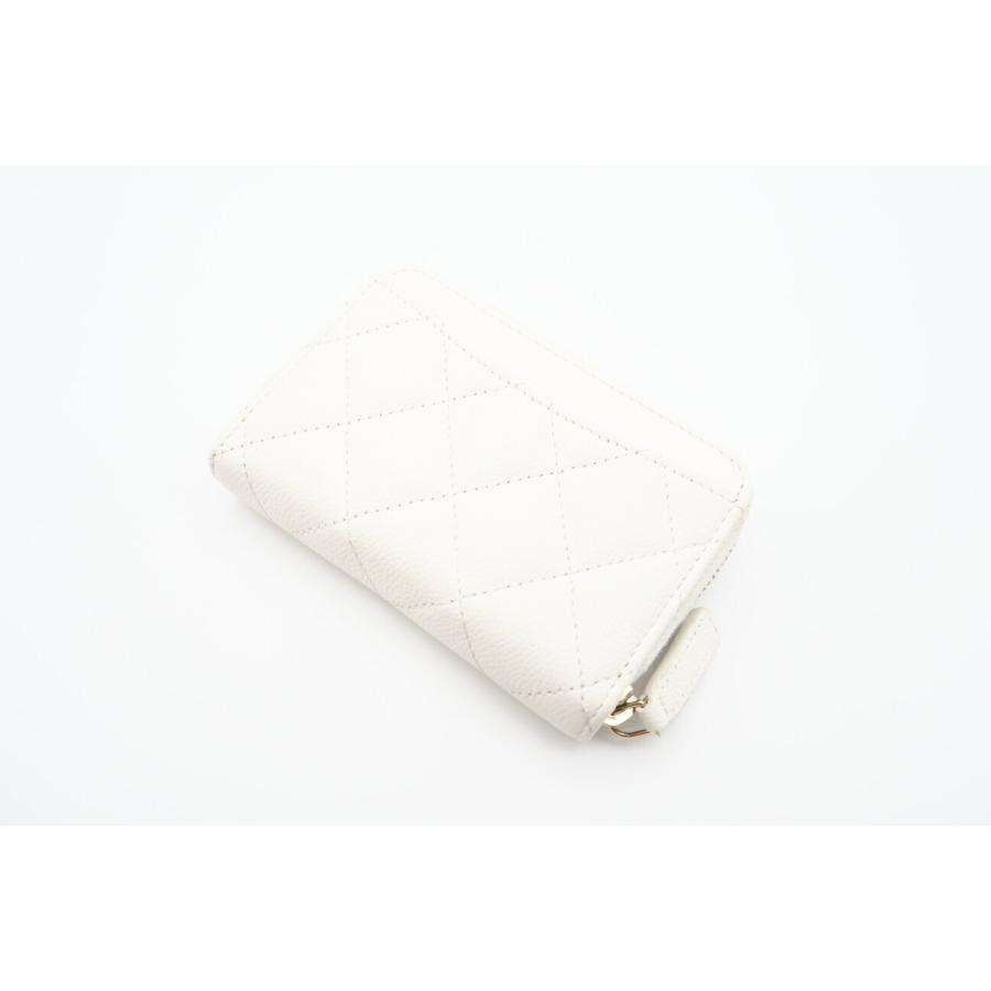 ★3日以内返品可★ 美品 CHANEL シャネル キャビアスキン クラシック ジップ コインパース AP0216 コインケース | CHANEL | 03