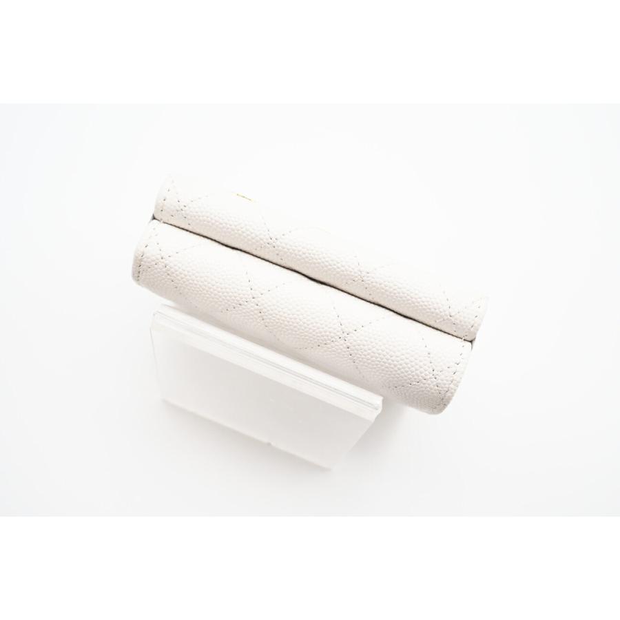 ★3日以内返品可★ 極美品 CHANEL シャネル キャビアスキン マトラッセ 23C トランプ スモールフラップウォレット | CHANEL | 04