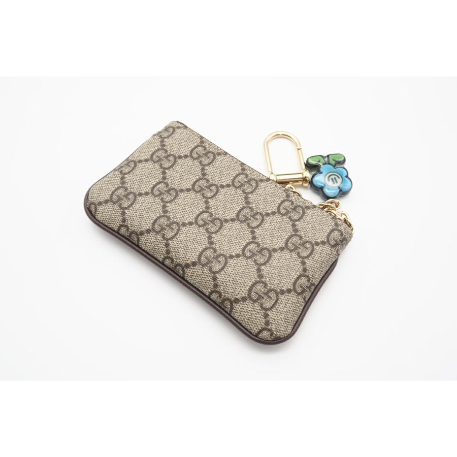 ★3日以内返品可★ 極美品 GUCCI グッチ GGスプリーム フラワー コインケース 784730 コインケース ベージュ | GUCCI | 03
