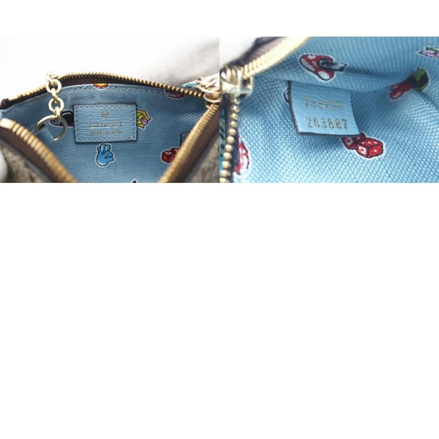 ★3日以内返品可★ 極美品 GUCCI グッチ GGスプリーム フラワー コインケース 784730 コインケース ベージュ | GUCCI | 09