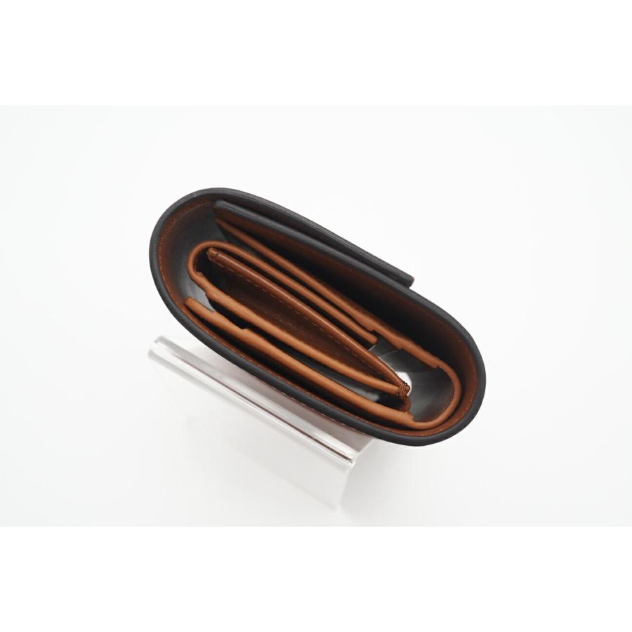 ★3日以内返品可★ 美品 CELINE セリーヌ サテンドカーフスキン スモール トリフォールドウォレット 16セーズ | CELINE | 06