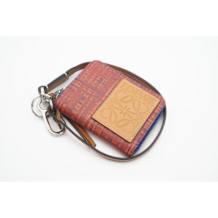 ★3日以内返品可★ 美品 LOEWE ロエベ アナグラム レザー ストラップ付 コインケース 13488AB17 コインケース | LOEWE | 02