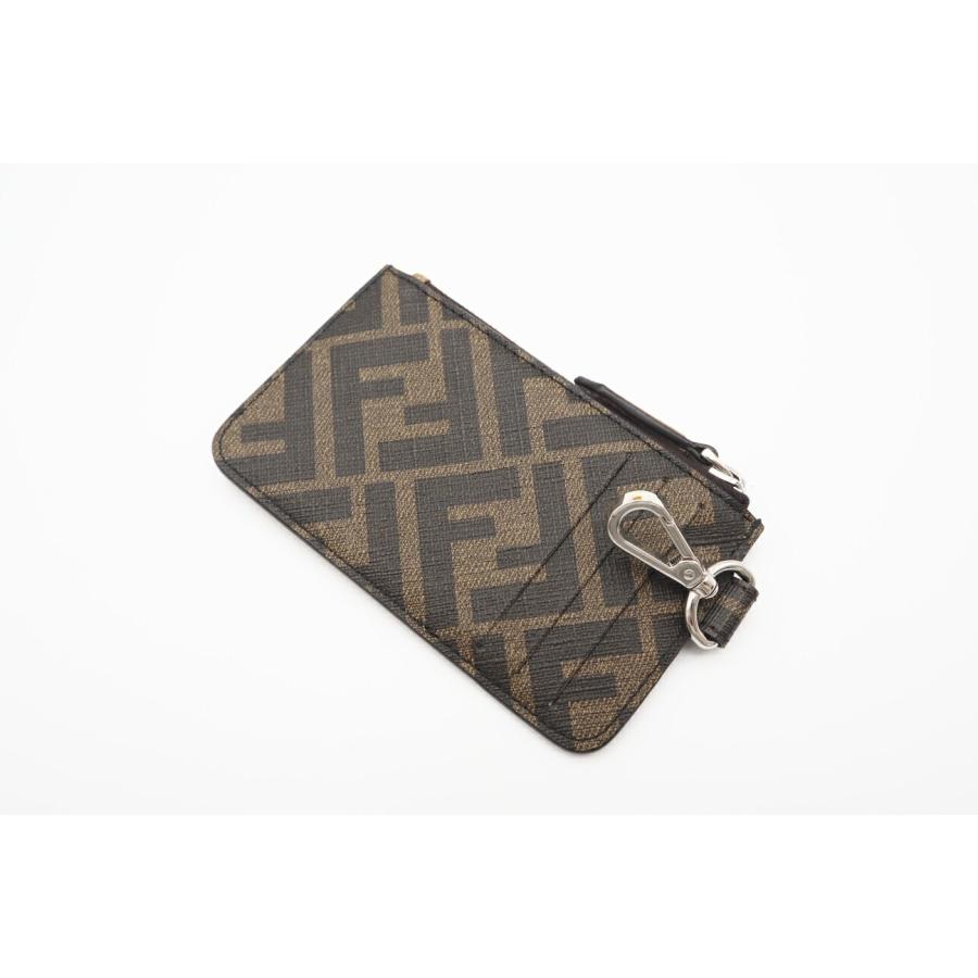 ★3日以内返品可★ 極美品 FENDI フェンディ FFロゴ ファブリック フラグメントケース 7M0343 コインケース | FENDI | 03
