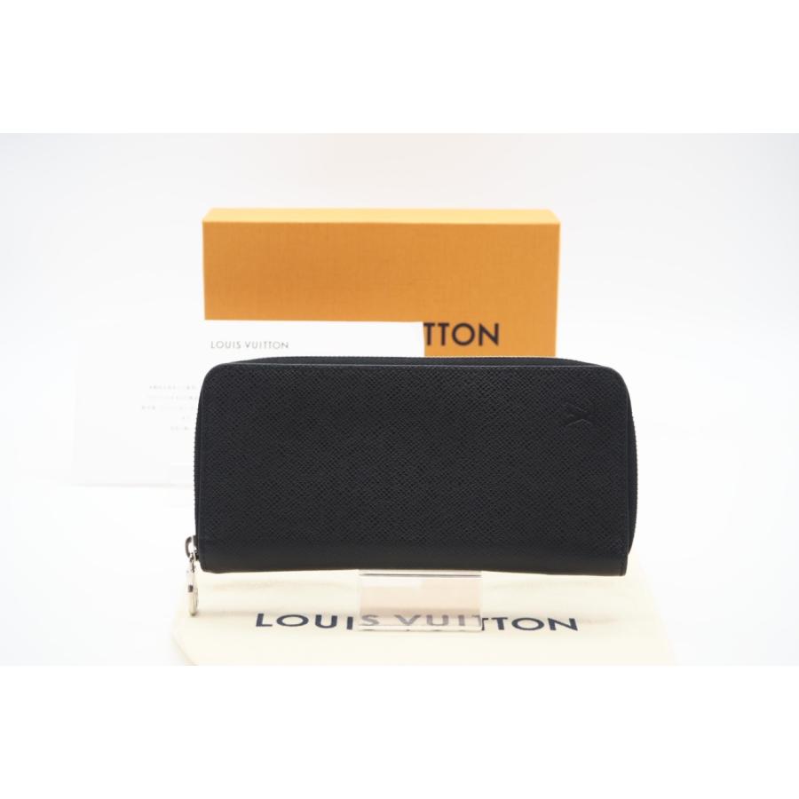美品✨ルイヴィトン タイガ ジッピーヴェルティカル ブラック　M30503 LOUIS VUITTON（ルイ・ヴィトン） ☆3日以内返品可☆ 美品 タイガ