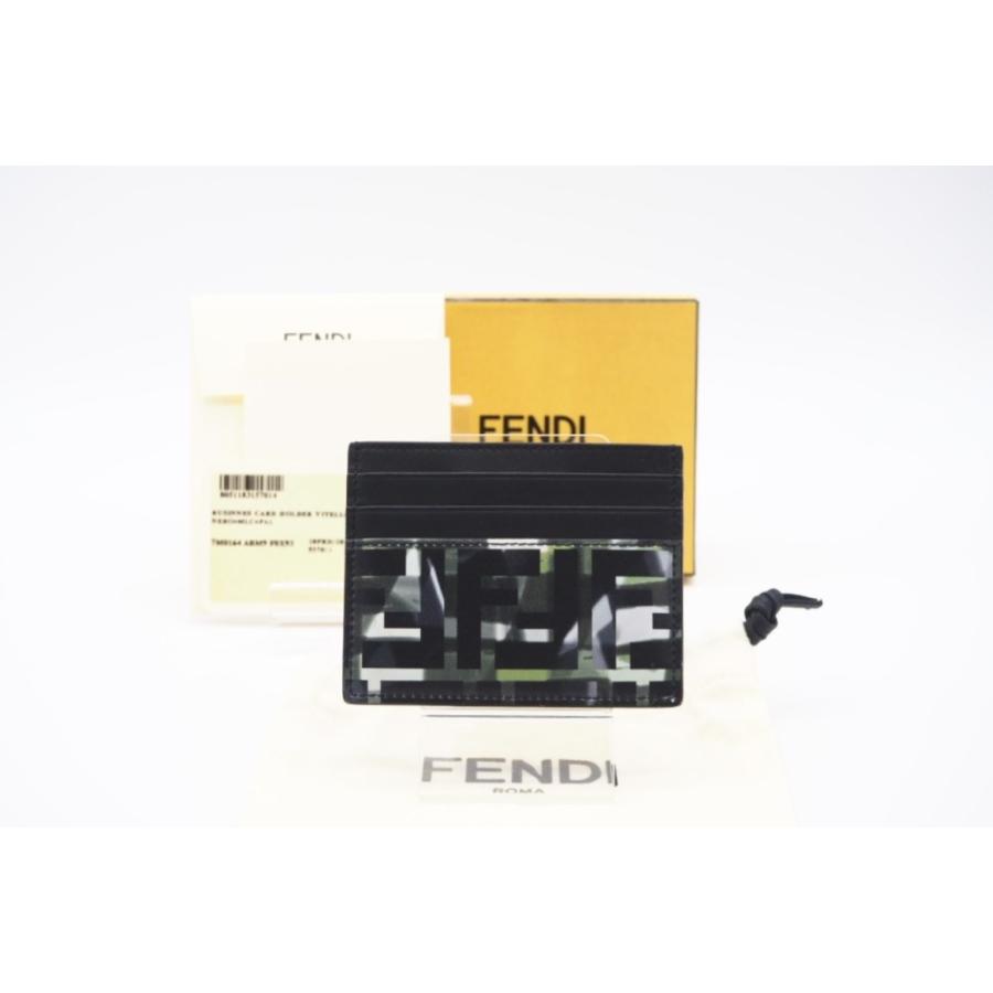★3日以内返品可★ 美品 FENDI フェンディ ヴィッテロ サン カモフ ビジネスカードホルダー 7M0164 カードケース | FENDI