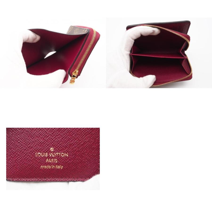 ★3日以内返品可★ 美品 LOUIS VUITTON ルイ・ヴィトン モノグラム ポルトフォイユ ルー フューシャ M82377 | LOUIS VUITTON | 09