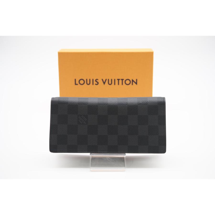 ★3日以内返品可★ 美品 LOUIS VUITTON ルイ・ヴィトン ダミエグラフィット ポルトフォイユブラザ N62665 | LOUIS VUITTON
