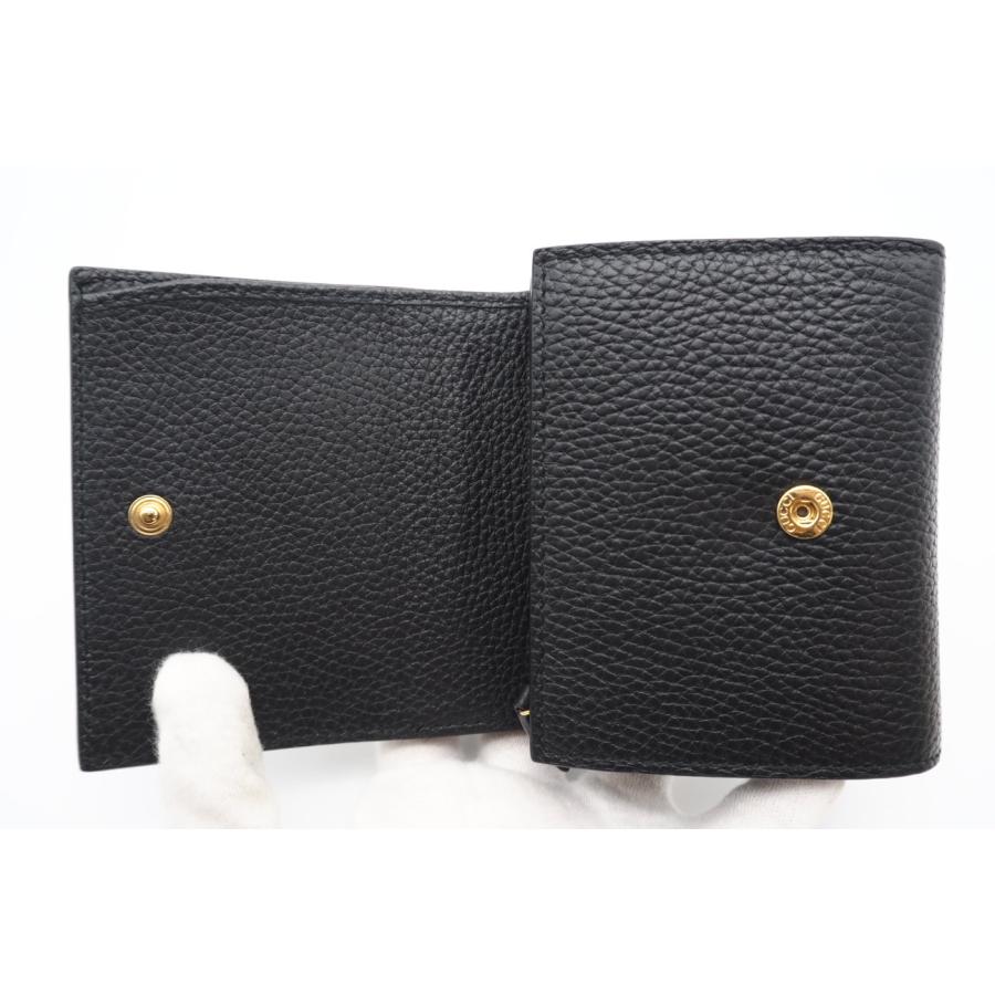 ★3日以内返品可★ 美品 GUCCI グッチ ホースビット1955 レザー コンパクトウォレット 745981 二つ折り財布 | GUCCI | 08