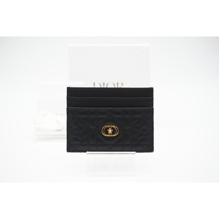 ★3日以内返品可★ 極美品 Dior ディオール ラムスキン Dior Caro Freesia カードホルダー | 