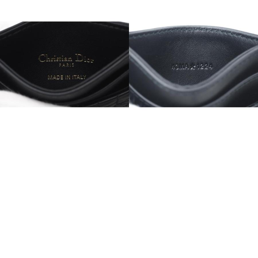 ★3日以内返品可★ 極美品 Dior ディオール ラムスキン Dior Caro Freesia カードホルダー |  | 09