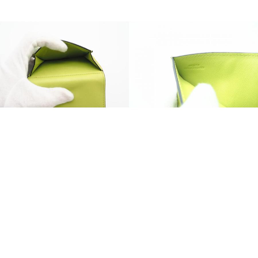 ★3日以内返品可★ 美品 LOEWE ロエベ アナグラム レザー コンパクトウォレット C821TR2X02 三つ折り財布 | LOEWE | 09