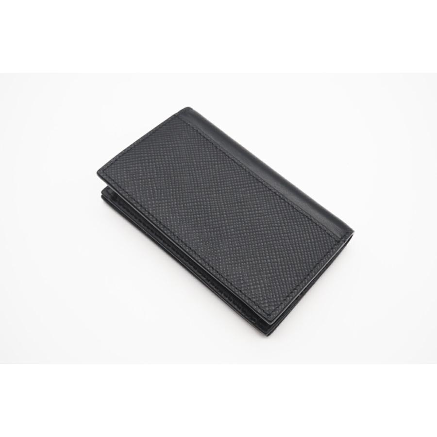 ★3日以内返品可★ 美品 PRADA プラダ サフィアーノ レザー カードケース 2MC122 カードケース ブラック レザー | PRADA | 03