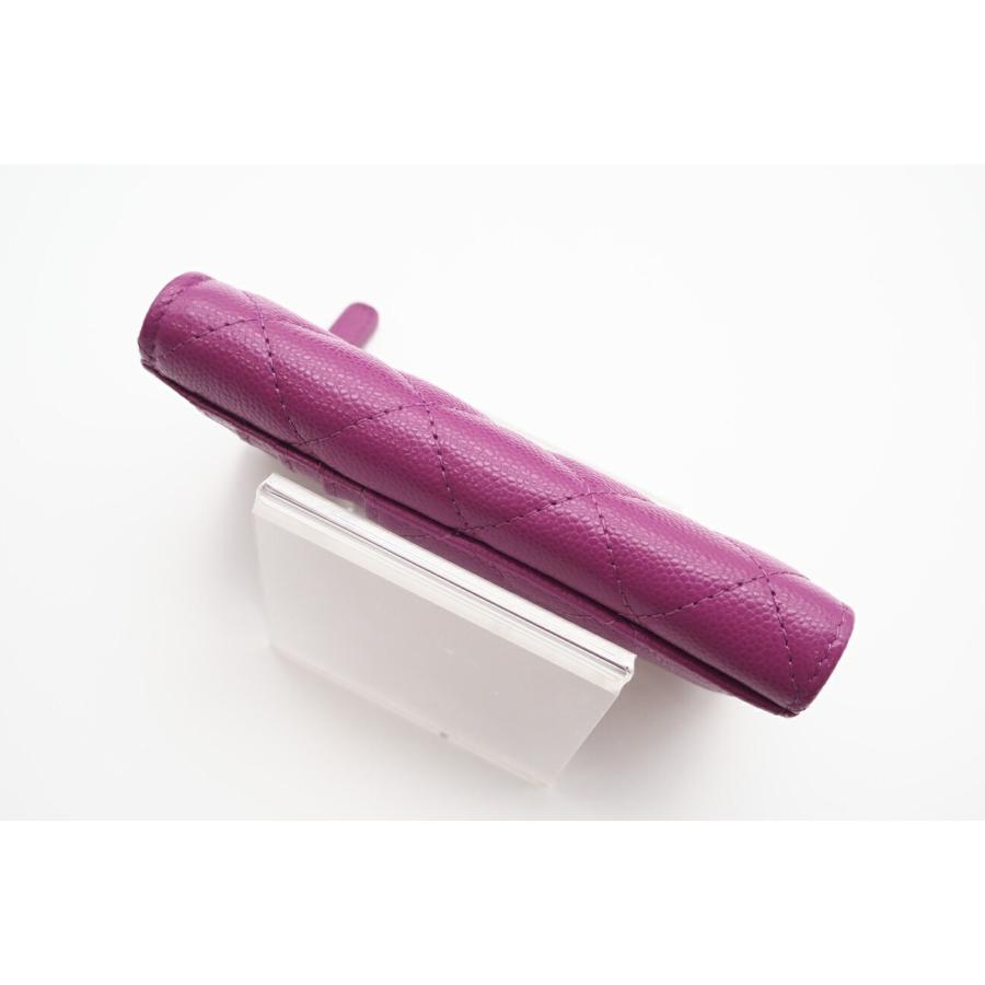 ★3日以内返品可★  CHANEL シャネル キャビアスキン クラシック ジップ カードケース AP3179 コインケース | CHANEL | 05