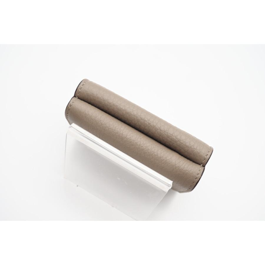 ★3日以内返品可★ 美品 FENDI フェンディ ピーカブー カーフレザー 三つ折り財布 8M0426 三つ折り財布 グレージュ | FENDI | 04