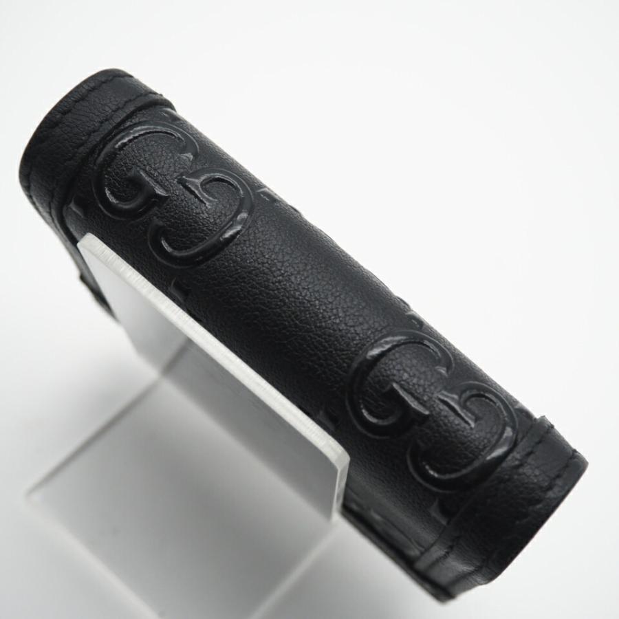 ★3日以内返品可★ 極美品 GUCCI グッチ GGエンボス レザー カードケースウォレット 676150 二つ折り財布 | GUCCI | 04