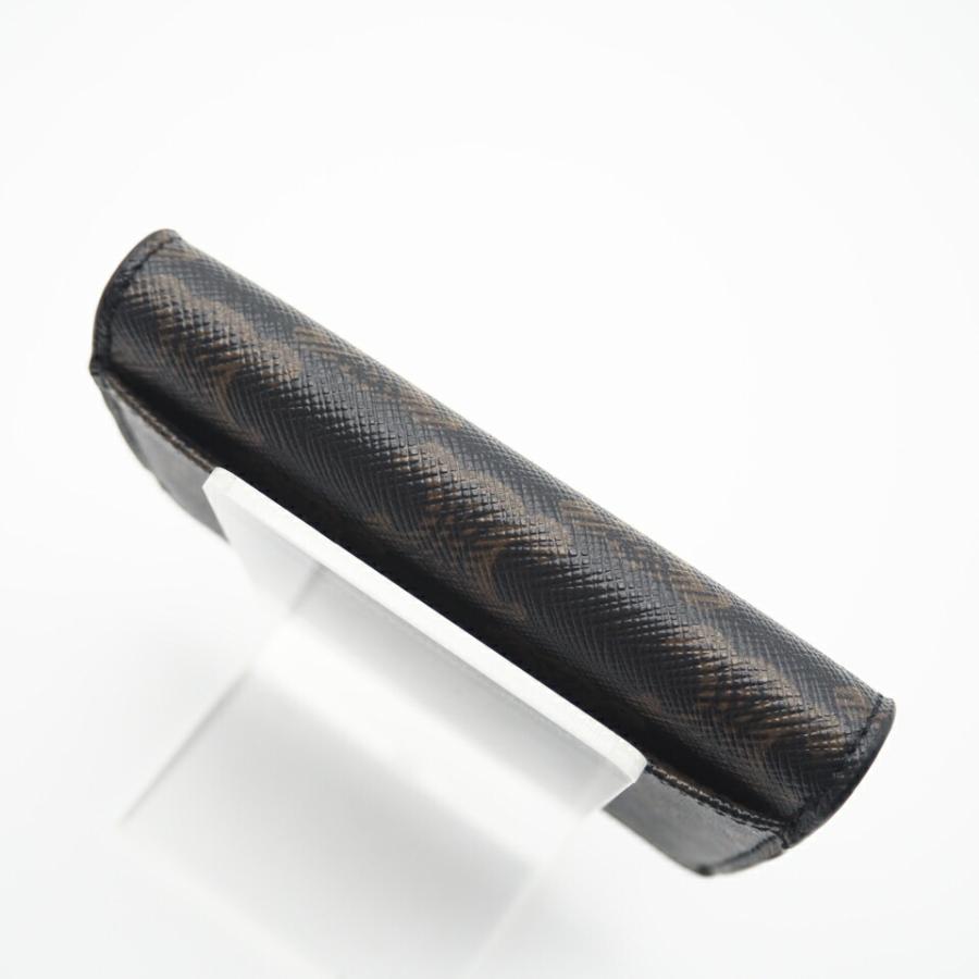 ★3日以内返品可★ 極美品 CELINE セリーヌ トリオンフキャンバス トリオンフフラップ付きカードホルダー タン | CELINE | 03