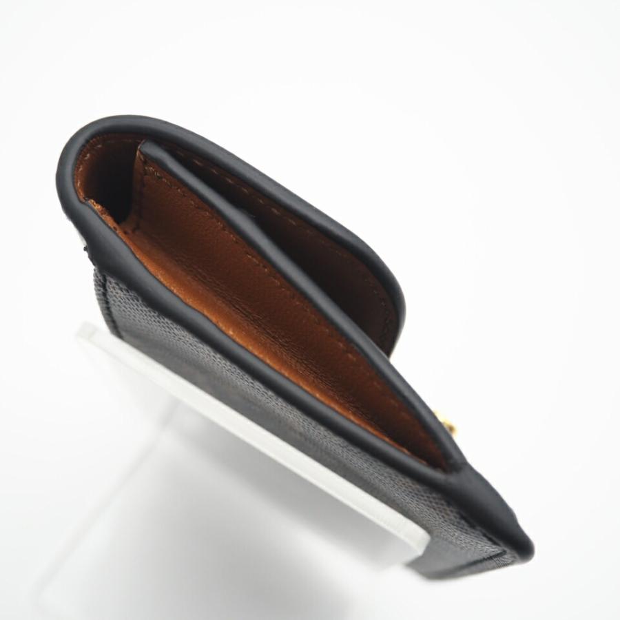 ★3日以内返品可★ 極美品 CELINE セリーヌ トリオンフキャンバス トリオンフフラップ付きカードホルダー タン | CELINE | 05