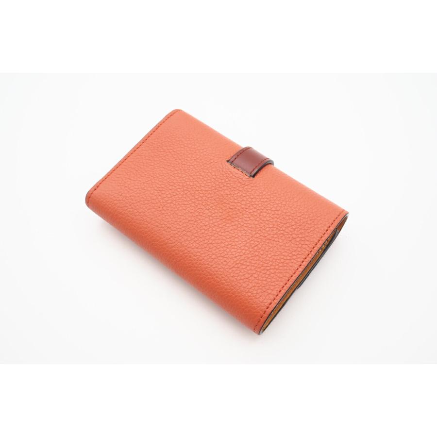 ★3日以内返品可★ 美品 LOEWE ロエベ ソフトグレインカーフ スモール バーティカル ウォレット C660S86X01 | LOEWE | 03