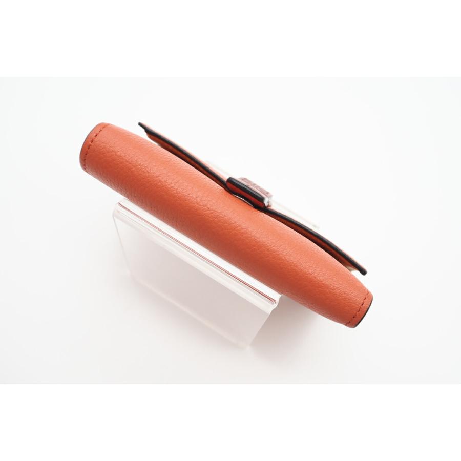 ★3日以内返品可★ 美品 LOEWE ロエベ ソフトグレインカーフ スモール バーティカル ウォレット C660S86X01 | LOEWE | 05