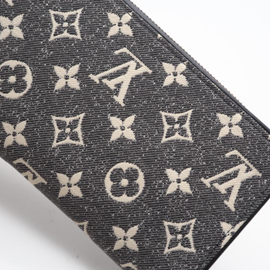 ★3日以内返品可★ 極美品 LOUIS VUITTON ルイ・ヴィトン ジャガード デニムジッピーウォレット M81858 | LOUIS VUITTON | 03