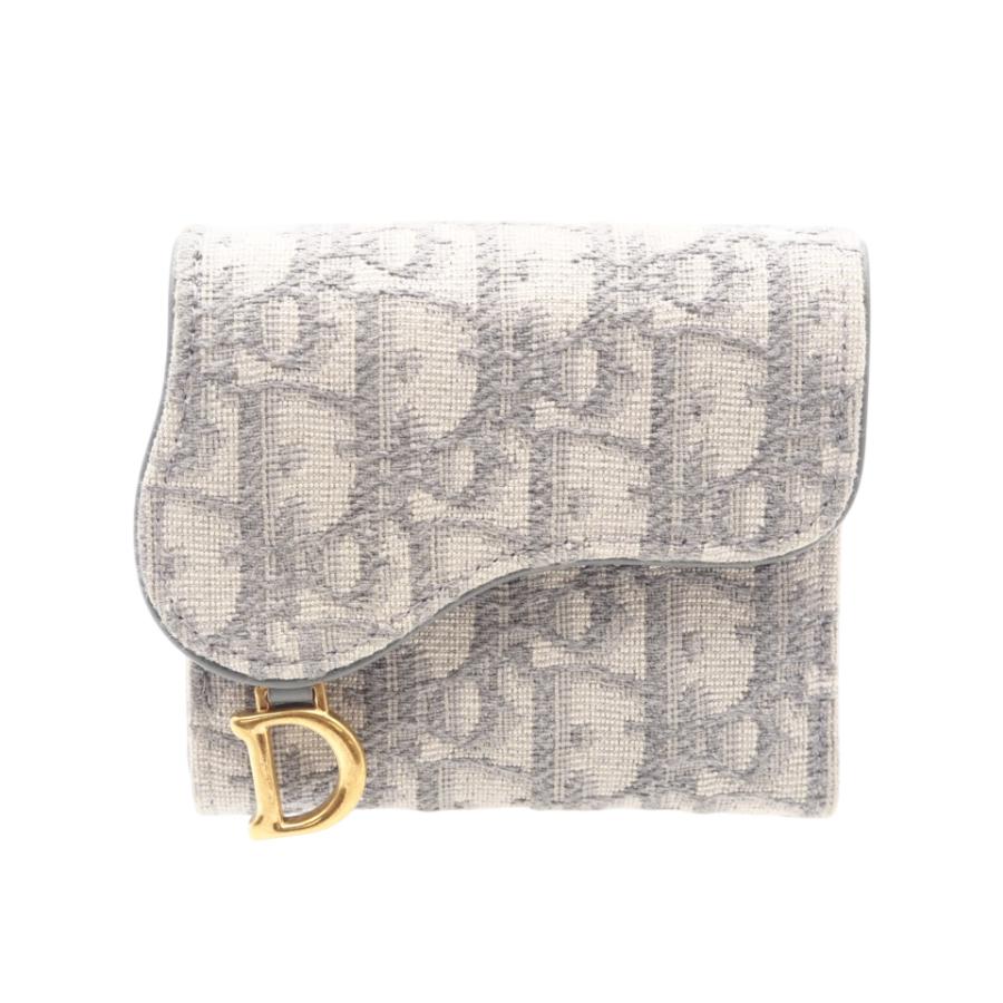 ★3日以内返品可★ 美品 Christian Dior クリスチャンディオール オブリークジャカード Saddle |  | 01