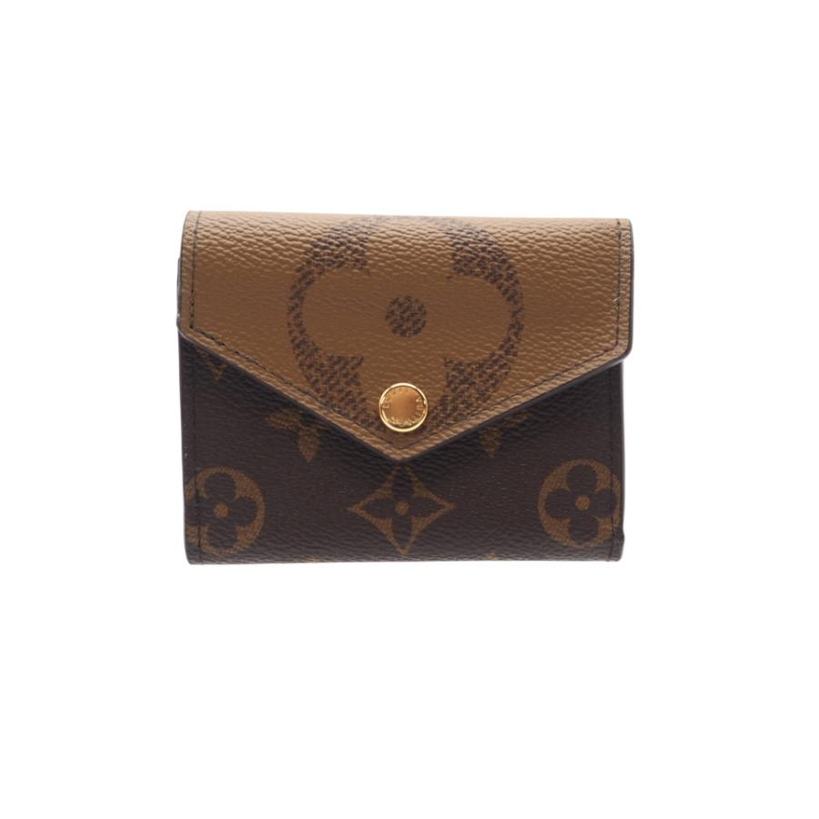 ★3日以内返品可★  LOUIS VUITTON ルイ・ヴィトン リバース ポルトフォイユ ゾエ M80725 三つ折り財布 | LOUIS VUITTON | 01