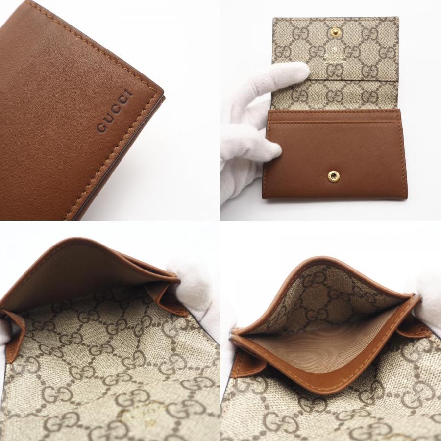 ★3日以内返品可★ 美品 GUCCI グッチ GGエンブレム GG ファブリック カードケース 818956 カードケース | GUCCI | 08